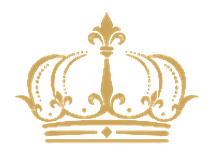Decorative crown emblem